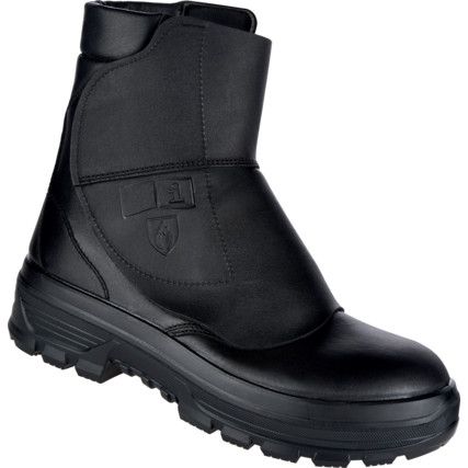 F2AR1342 Flashmax Black Foundry Safety Boots - Size 10