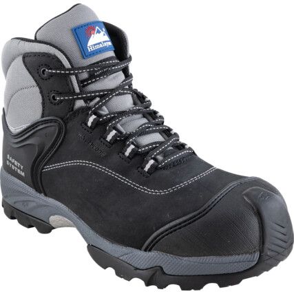 Gravity 2, Mens Safety Boots Size 11, Black, Leather, Waterproof, Metal Free Toe Cap