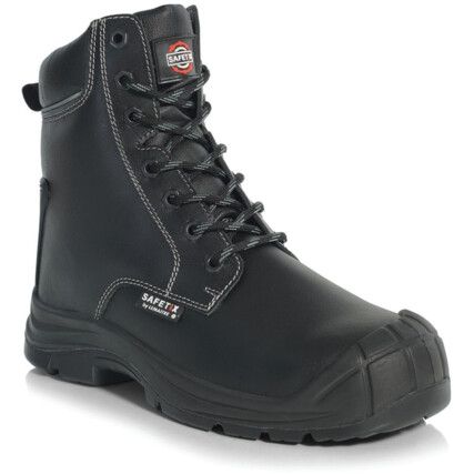 Columba, Safety Boots Size 10, Black, Leather