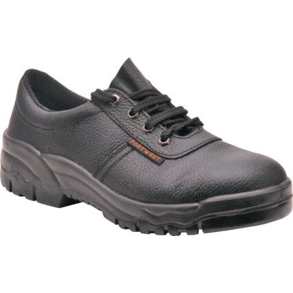 Steelite Men's Metal Safety Shoes, Size 7, Black, Leather Upper, Steel Toe Cap, S1P, EN ISO 20345:2011