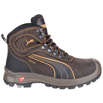 Sierra Nevada, Unisex Safety Boots Size 8, Brown, Leather, Water Resistant, Fibreglass Toe Cap