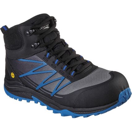 SK200047EC MENS PUXAL MID BLACK/BLUE (S-8)