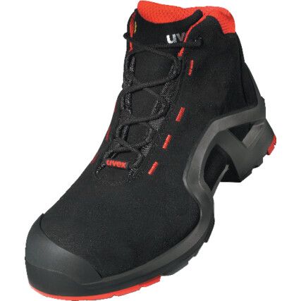 Composite Safety Boots, Unisex, Black, Wide Fitting, Breathable Synthetic Upper, Xenova Toe Cap, S3, ESD, Size 10