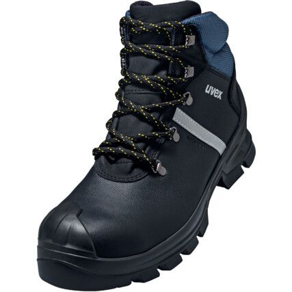 UVEX-2 CONSTRUCTION S3SRC LACE-UP SAFETY BOOT BLACK (S-UK3.5/EU36)