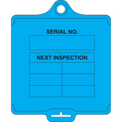 ASSETTAG FLEX MEDIUM - INSPECTION 2 BLUE (PK-10)