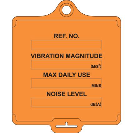 ASSETTAG FLEX MEDIUM - VIBRATION CONTROL ORANGE (PK-10)