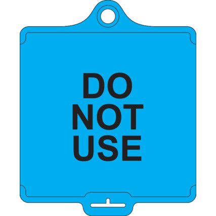 ASSETTAG FLEX MEDIUM - DO NOT USE 1 BLUE (PK-10)