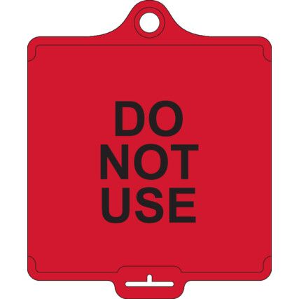 ASSETTAG FLEX MEDIUM - DO NOT USE 1 RED (PK-10)