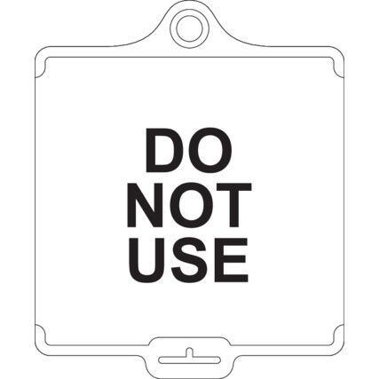 ASSETTAG FLEX MEDIUM - DO NOT USE 1 WHITE (PK-10)