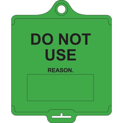 ASSETTAG FLEX MEDIUM - DO NOT USE 2 GREEN (PK-10)