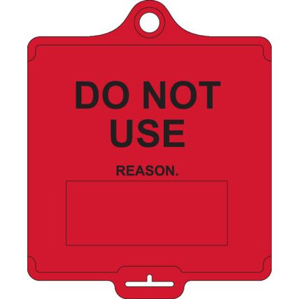 ASSETTAG FLEX MEDIUM - DO NOT USE 2 RED (PK-10)