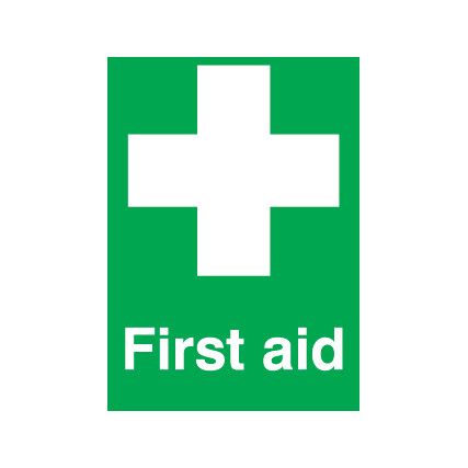 First Aid Rigid PVC Sign 297 x 420mm