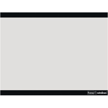 Horizontal Frames4windows A4 Black Pack of 50