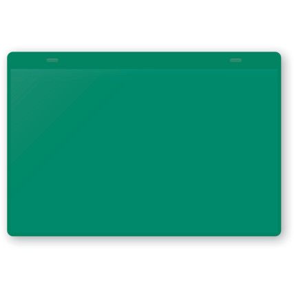 Document Wallets, Green, Tie-on, 215x160mm (Pk-10)