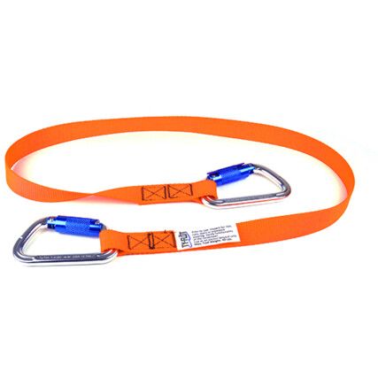 42117 WEB TETHER, 122CM (48"),18KG (40LB), TRIPLE ACTION LOCK