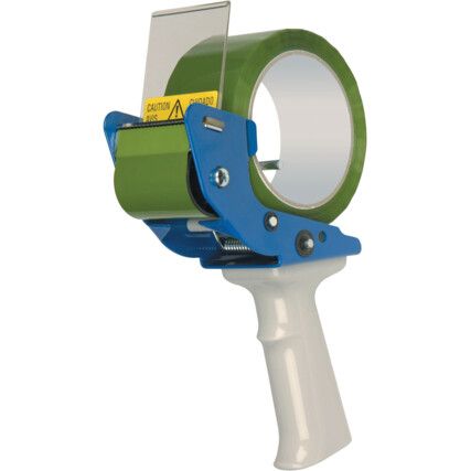 TAPE DISPENSER PISTOL GRIP FOR 50mmLOW NOISE POLYPROPYLENE TAPE