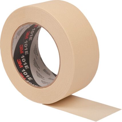 101E Masking Tape, Crepe Paper, 72mm x 50m, Cream