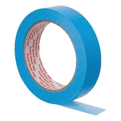 2899 Scotch® Masking Tape, Paper, 18mm x 50m, Blue