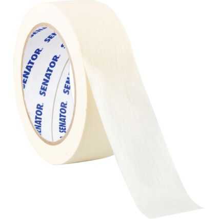 Masking Tape, Crepe Paper, 38mm x 50m, Cream