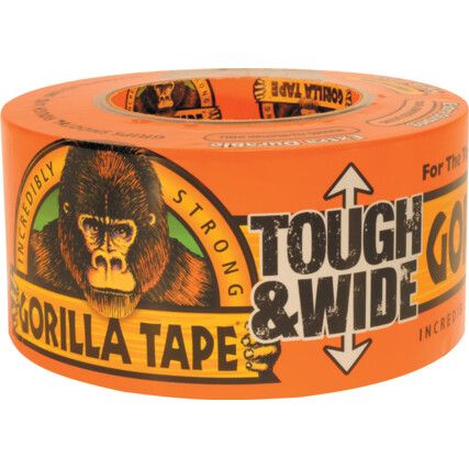 Duct Tape, Polyethylene Coated Cloth, Black, 73mm x 27m