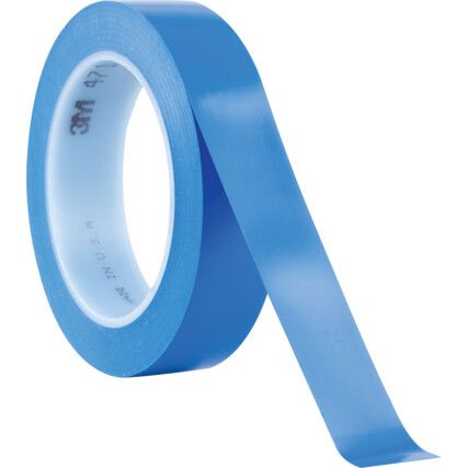 471 Masking Tape, Vinyl, 25.4mm x 32.9m, Blue