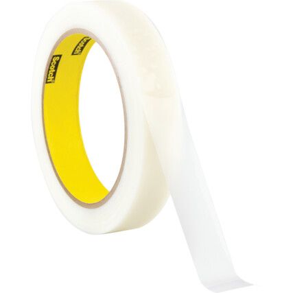 Scotch® 810 Packaging Tape, Cellulose, Clear, 19mm x 66m