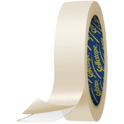 1447054 Double Sided Tape, Polypropylene, Clear, 50mm x 33m