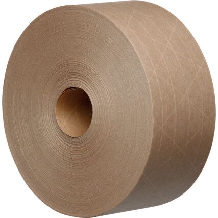 Tegrabond Reinforced Water Activated Tape, 70mm x 100m, (PK-6)