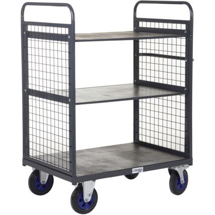 DISTRIBUTION TRUCKS - 1100H - 2 SHELF WITH SIDES - 1000X700