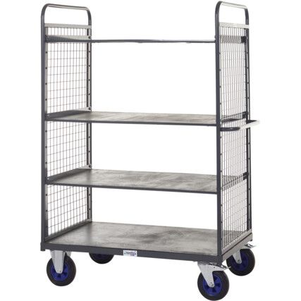 DISTRIBUTION TRUCKS - 1500H - 3 SHELF WITH SIDES - 1200X800