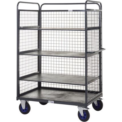 DISTRIBUTION TRUCKS-1500H-3 SHELF WITH SIDES & BACK-1200X800