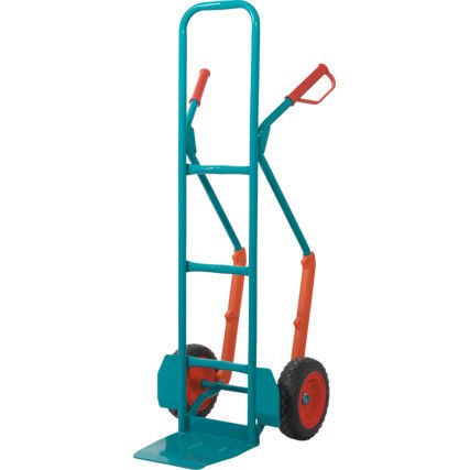 Gi701R High Back Steel Sack Truck 300kg Cap