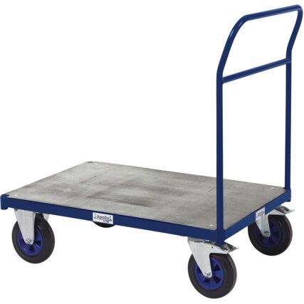 PLATFORM TRUCKS SINGLE BAR END 1055X700 BLUE