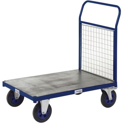 PLATFORM TRUCKS SINGLE MESH END 1055X700 BLUE