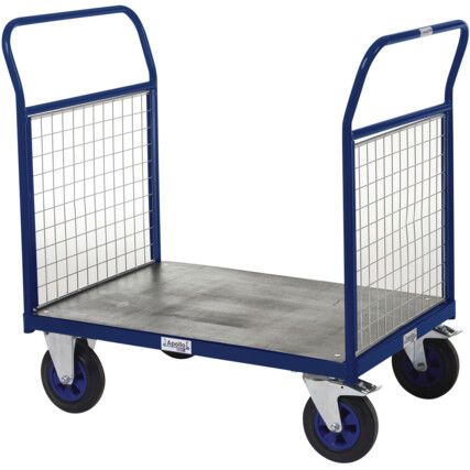 PLATFORM TRUCKS DOUBLE MESH END 1055X800 BLUE