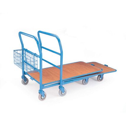 Heavy Duty Trolley, 1230mm x 950mm, 300kg Rated Load, Swivel Castor