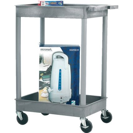 Service Trolley, 150kg Rated Load, Swivel Castors, 980mm x 610mm