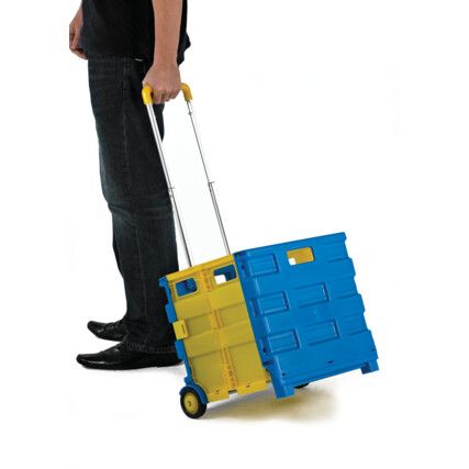 Folding Box Truck 25KG Blue/Yellow