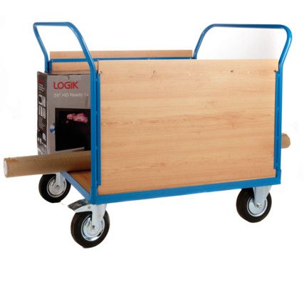 Pi836H Platform Truck, 1200mm x 800mm, 2 Veneer Sides