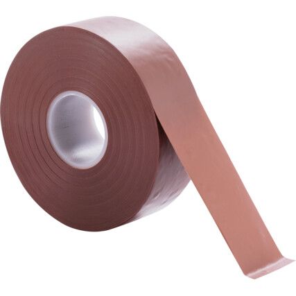 AT7 Electrical Tape, PVC, Brown, 25mm x 33m, Pack of 1