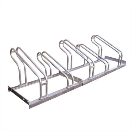 LO-HOOP CYCLE STANDS - 5 CYCLE CAPACITY - 1,750MML