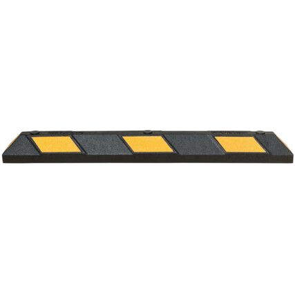 PARK-AID WHEEL STOP - 1,200MML -BLACK/YELLOW