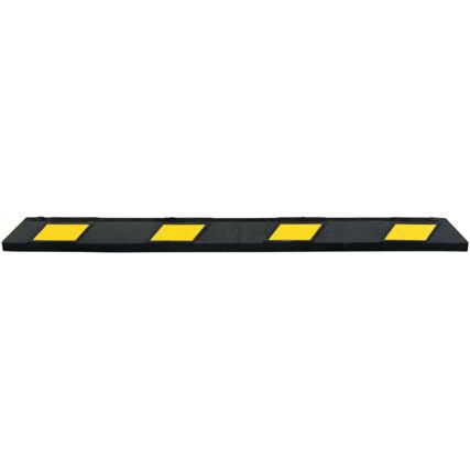 PARK-AID WHEEL STOP - 1,800MML -BLACK/YELLOW