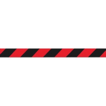 Belt Barrier Red Post 3.4m Black & Red Chevron Belt