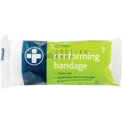 CONFORMING STRETCH BANDAGE 7.5cmx4M