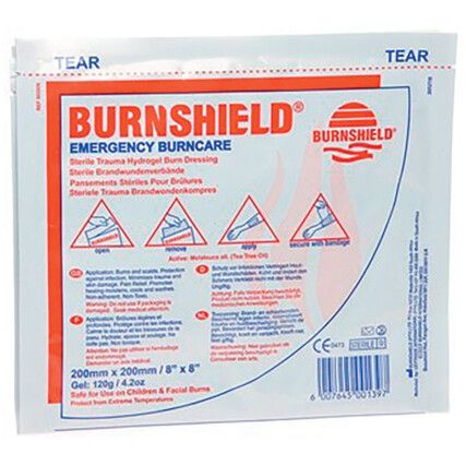 BURNSHIELD DRESSING 20cmx20cm