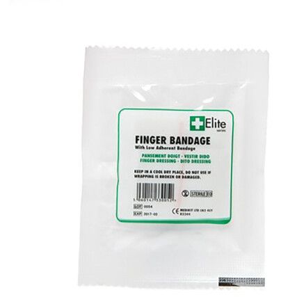 STERILE UNMEDICATED MEDIUM FINGER DRESSING