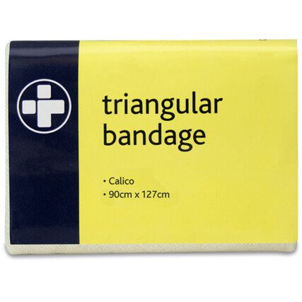 RELIANCE TRIANGULAR BANDAGE:90x127CM CALICO (BX-10)