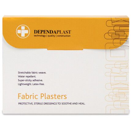 Dependaplast Advanced Fabric Plasters, Assorted, Pack of 100