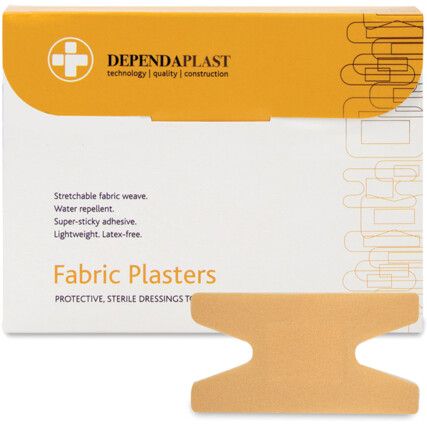 Dependaplast Advanced Fabric Plasters, Assorted, Pack of 50